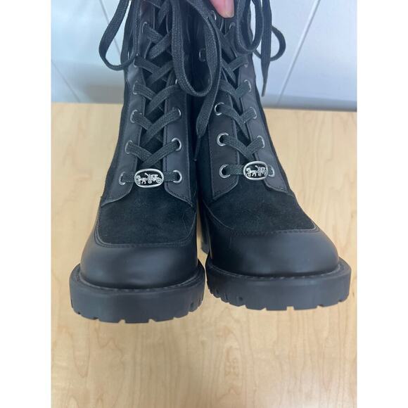 COACH Hedy Bootie in Black Size 5 - Picture 9 of 11